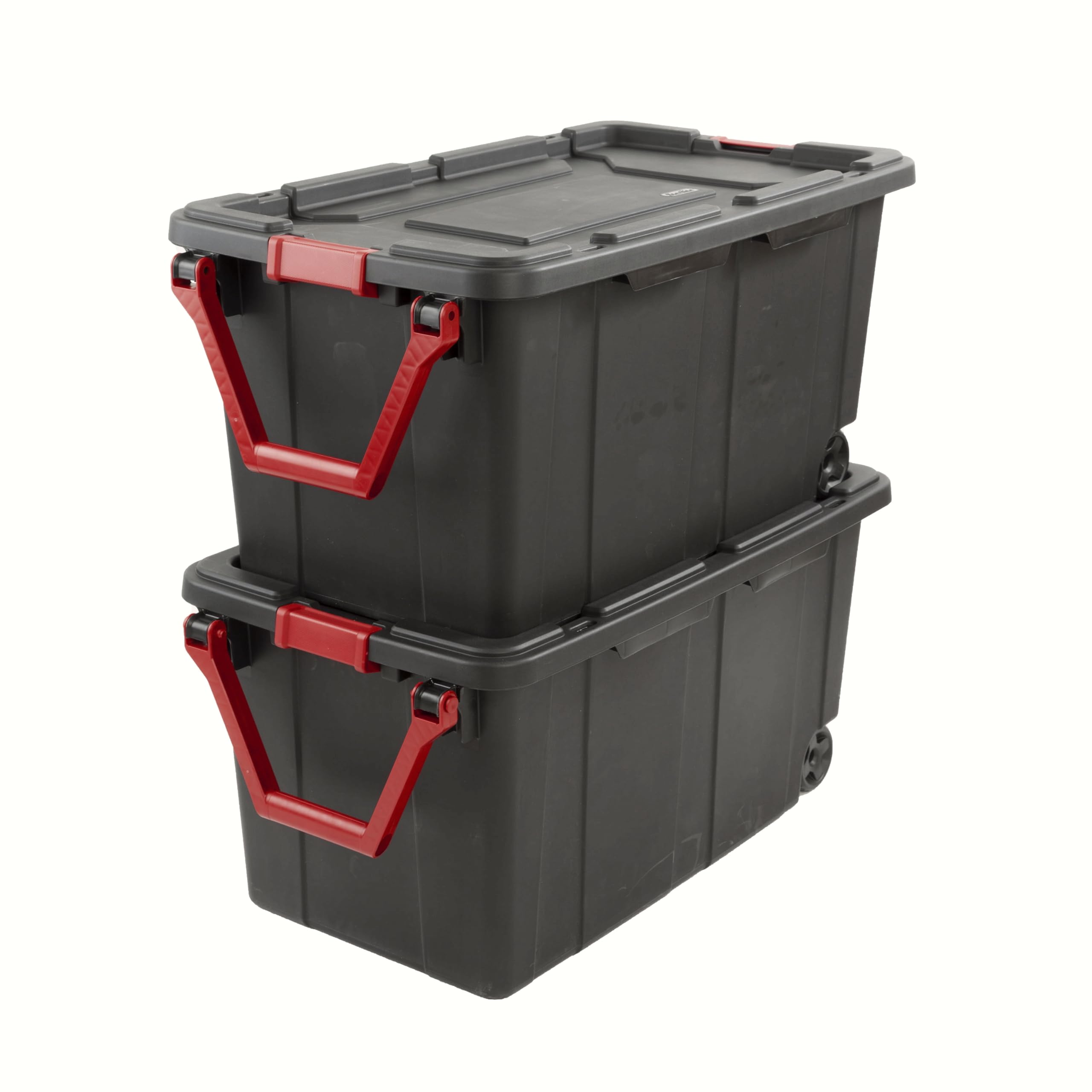 Amazon.com : YHNNH Industrial Storage Tote with Wheels, Black, 40