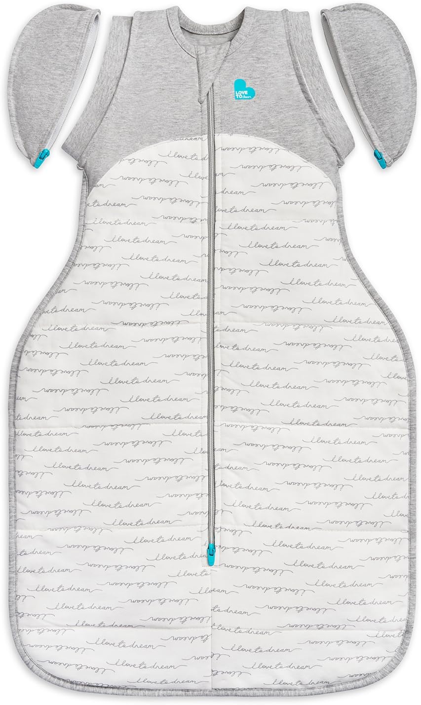 Love to Dream Swaddle UP, Transition Bag Warm 2.5 TOG, Gently Help Baby Safely Transition from Being Swaddled to Arms Free
