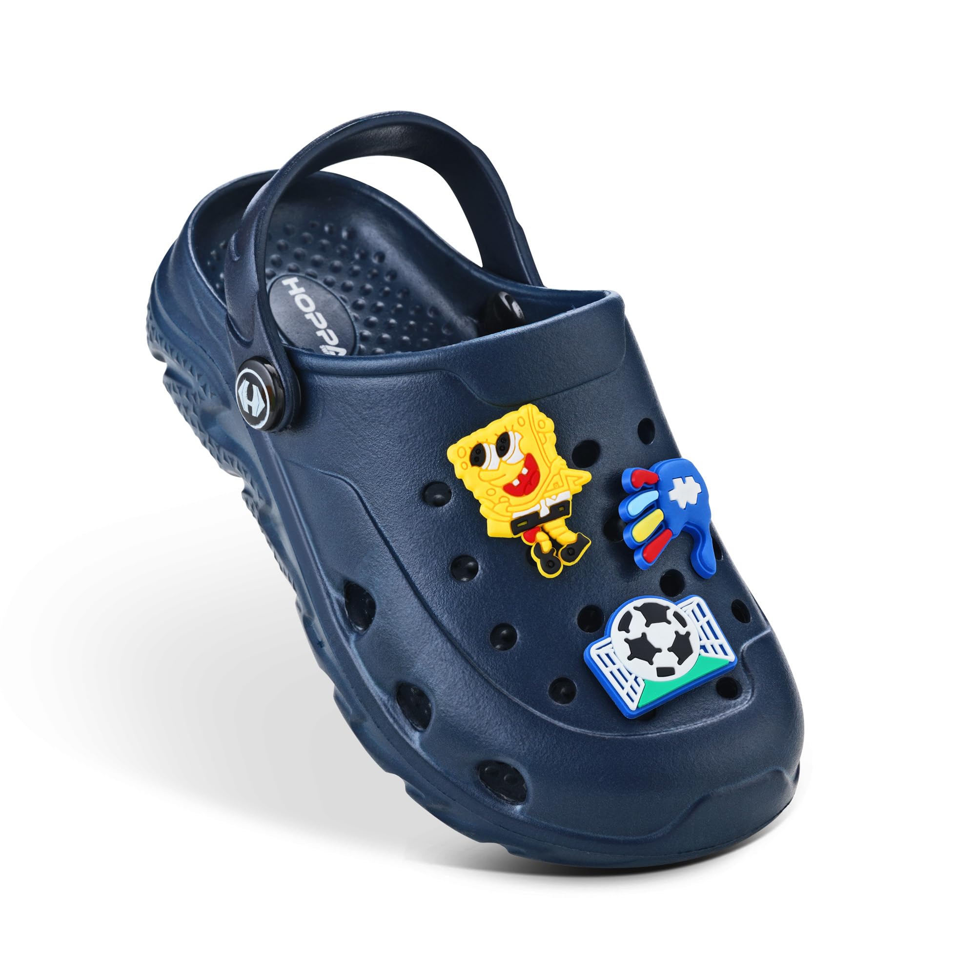 HOPPA Coucci Kids Unisex Clogs for Kids, Dailywear Comfortable, Lightweight Anti-Skid/Slipper/Slip-On/Flip-Flop for Boys & Girls; Kids Eco-Friendly, Waterproof, in Navy Color (B0DH2PHDNS) Amazon Price History, Amazon Price Tracker