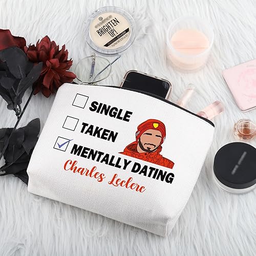 Miniatura 4 de Regalo inspirado en Charles L Salir mentalmente con Charles L Bolsa de maquillaje Charles L Fan Bolsa de cosméticos Charles L Merch, Salir con