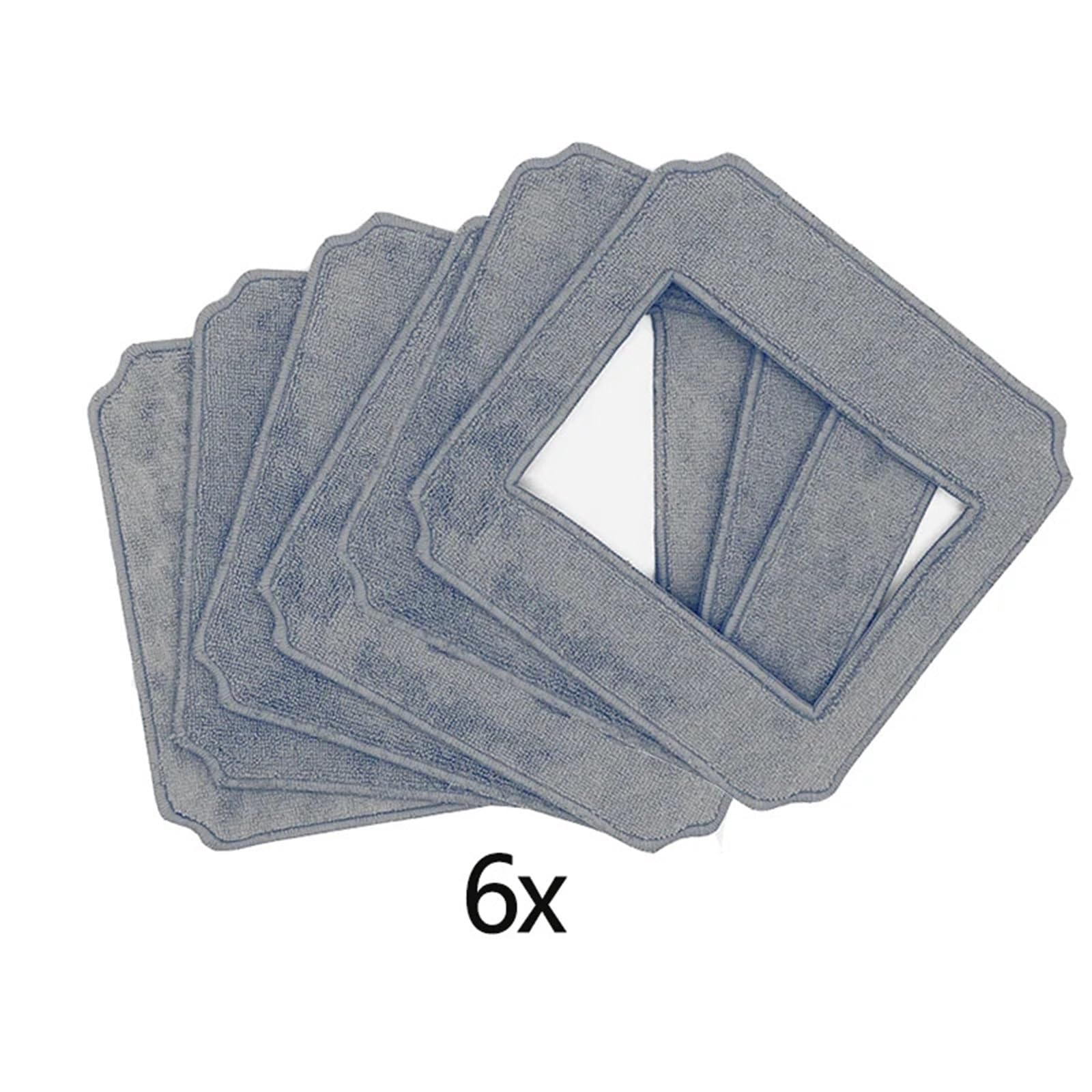 Pad Di Sostituzione Del Robot Per La Pulizia Delle Finestre W140 | Vetro Pulizia Mops 24 X 24 Cm Vestiti Lavabili Rags Lavare Le Finestre Pezzi Di Ricambio Accessori(18Pack)