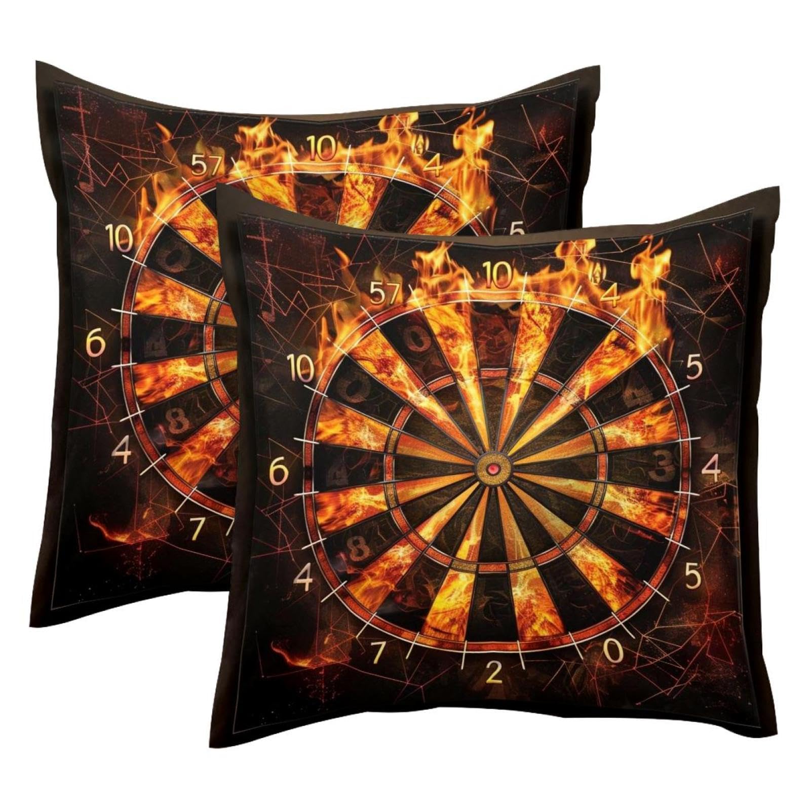 Housse de coussin velours doux double face 50x50 cm pour protéger et décorer