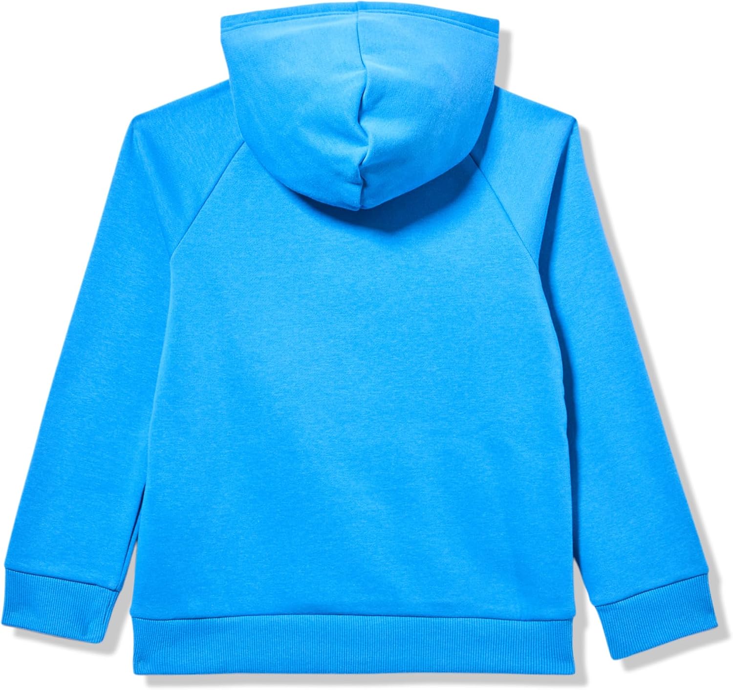 Under Armour Boys' Rival Fleece Big Logo Print Fill Hoodie, (402) Blue Atlantis / / White, Medium - Image 3