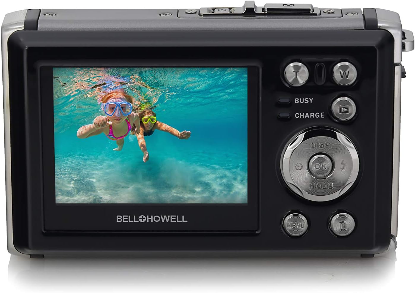 Bell+Howell WP20-BK Splash3 20 Mega Pixels Waterproof Underwater Digital Camera with Full 1080p HD Video, 2.4" LCD & 8X Digital Zoom, Black : Electronics
