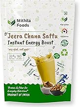 Mithila Foods 1 Kg Bihari Jeera Chana Sattu (Roasted Gram Chana Flour With Powdered Cumin)|Gluten-Free,High Protein & Fiber |Natural Energy Drink,Hydrating|Authentic Traditional Cultural Flavor