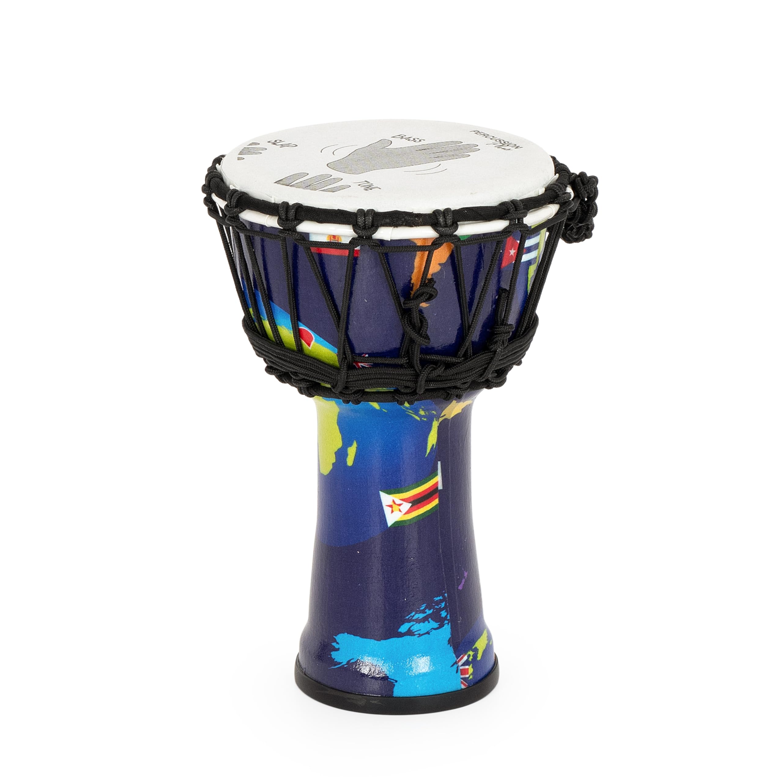 Percussion Plus World Slap Djembé en corde accordée – 17,8 cm (tête)