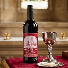 Non Alcoholic Red Communion Wine – 75cl Bottle | 0%, No Added Flavours, Made in the UK | Premium Church Wine for Eucharist, Mass and Religious Ceremonies – Smooth & Fine