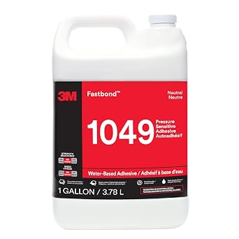 لاصق 3M Fastbond الحساس للضغط 1049، محايد، 1 جالون
