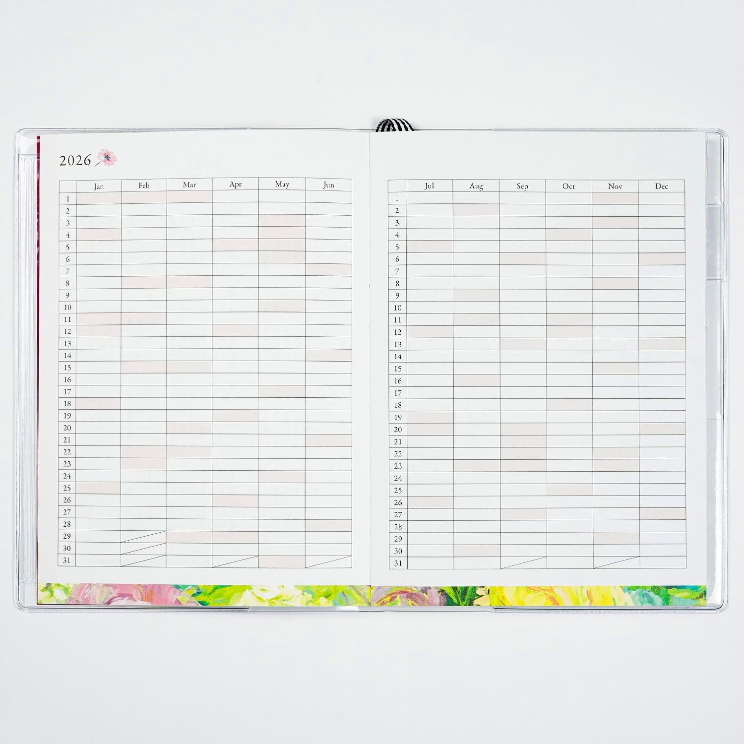 Greeting Life Designer Guild Notebook 2026 B6 Weekly Softcover Pink CD-1378-DG (Starts January 2026)