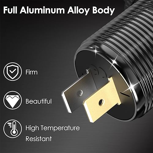 Miniatura 5 de PD 20W USB-C y 18W QC3.0 Puerto USB de aluminio 12V enchufe de cargador con interruptor de alimentación Voltímetro para automóvil, barco, marina,