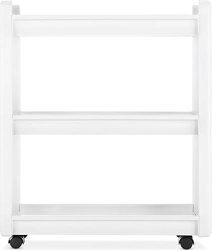 Miniatura 6 de Carrito con ruedas con 3 estantes para almacenar utensilios para hacer la colada, de Whitmor