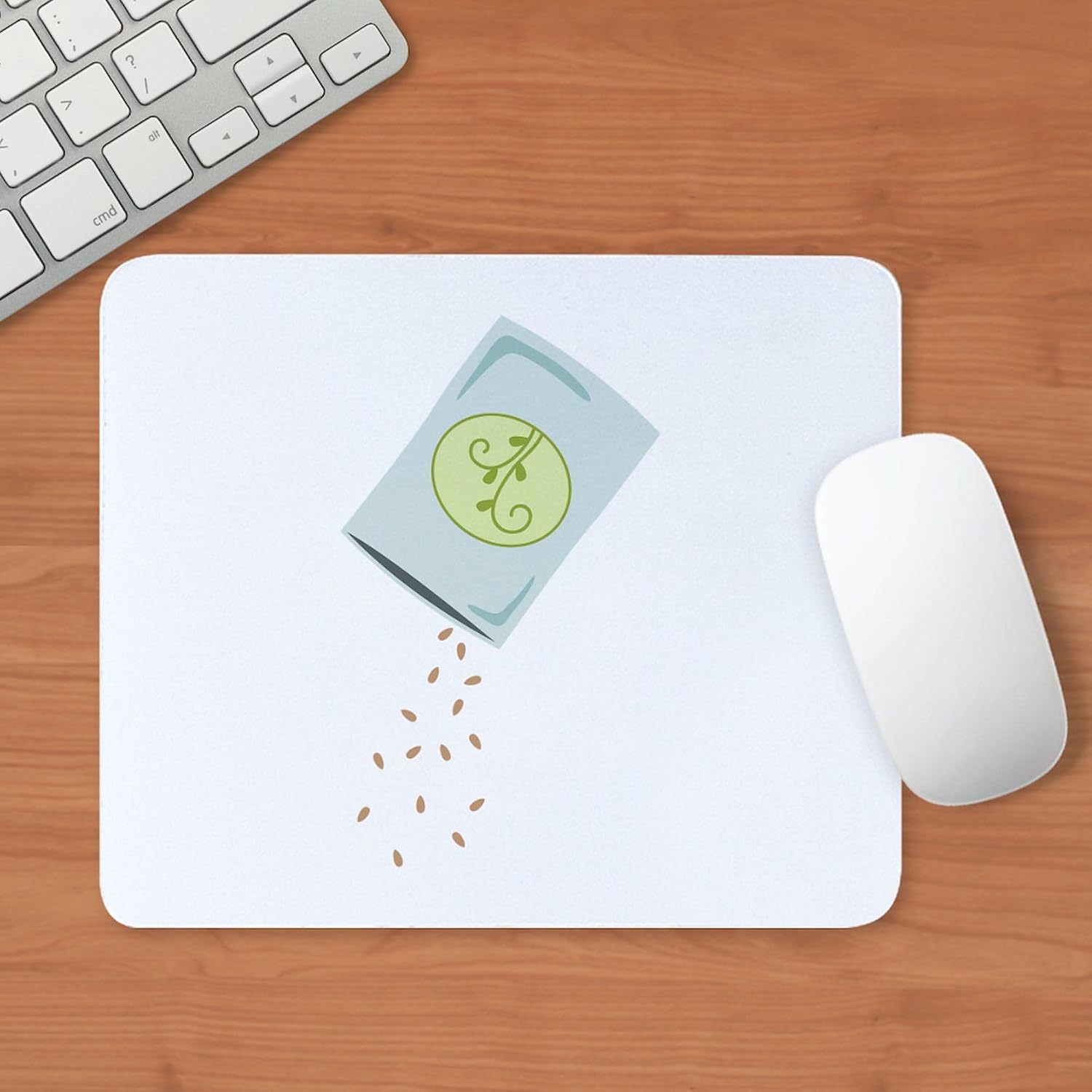 CafePress Seed Pouch Mousepad Non-Slip Rubber Gaming Mousepad