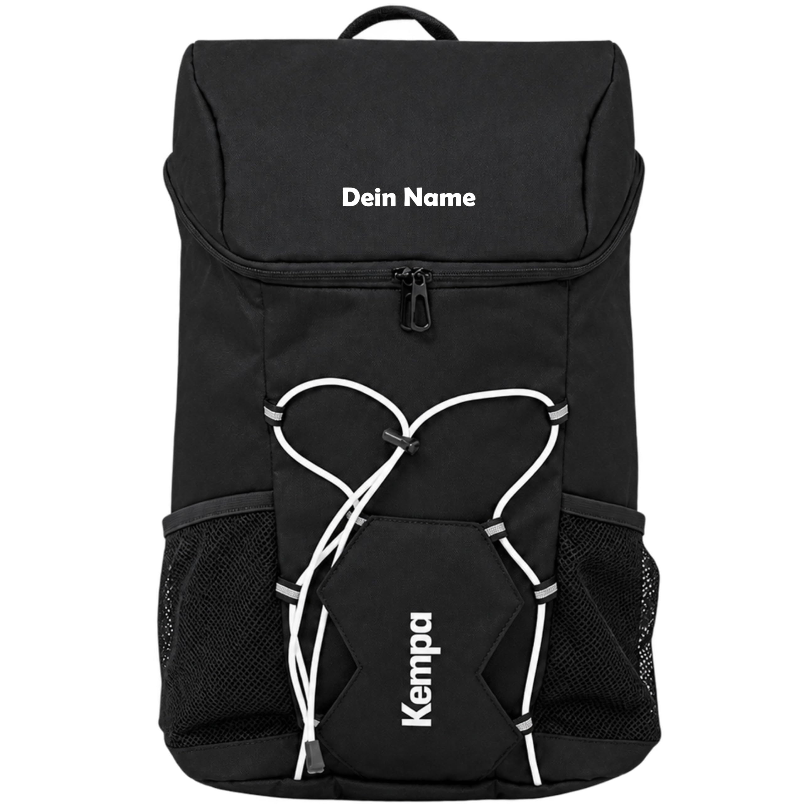 Sportartikelland Kombi Angebot für 1 Kempa Rucksack + Personalisierung mit Aufdruck Name und/oder Vereinsname