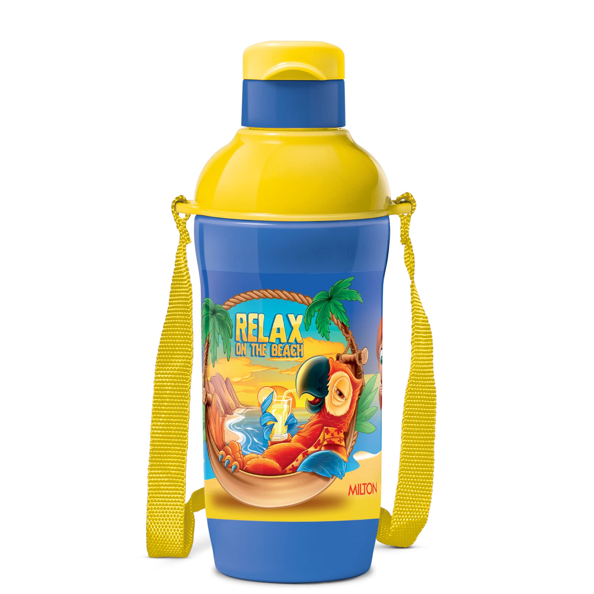 MILTON Kool Active 400 Plastic Insulated Water Bottle with Straw for Kids, 430 ml, Dark Blue, School Bottle, Picnic Bottle, Sipper Bottle, Leak Proof, BPA Free, Food Grade | Easy to Carry (Pack of 1) (B0B4W8476B) Amazon Price History, Amazon Price Tracker