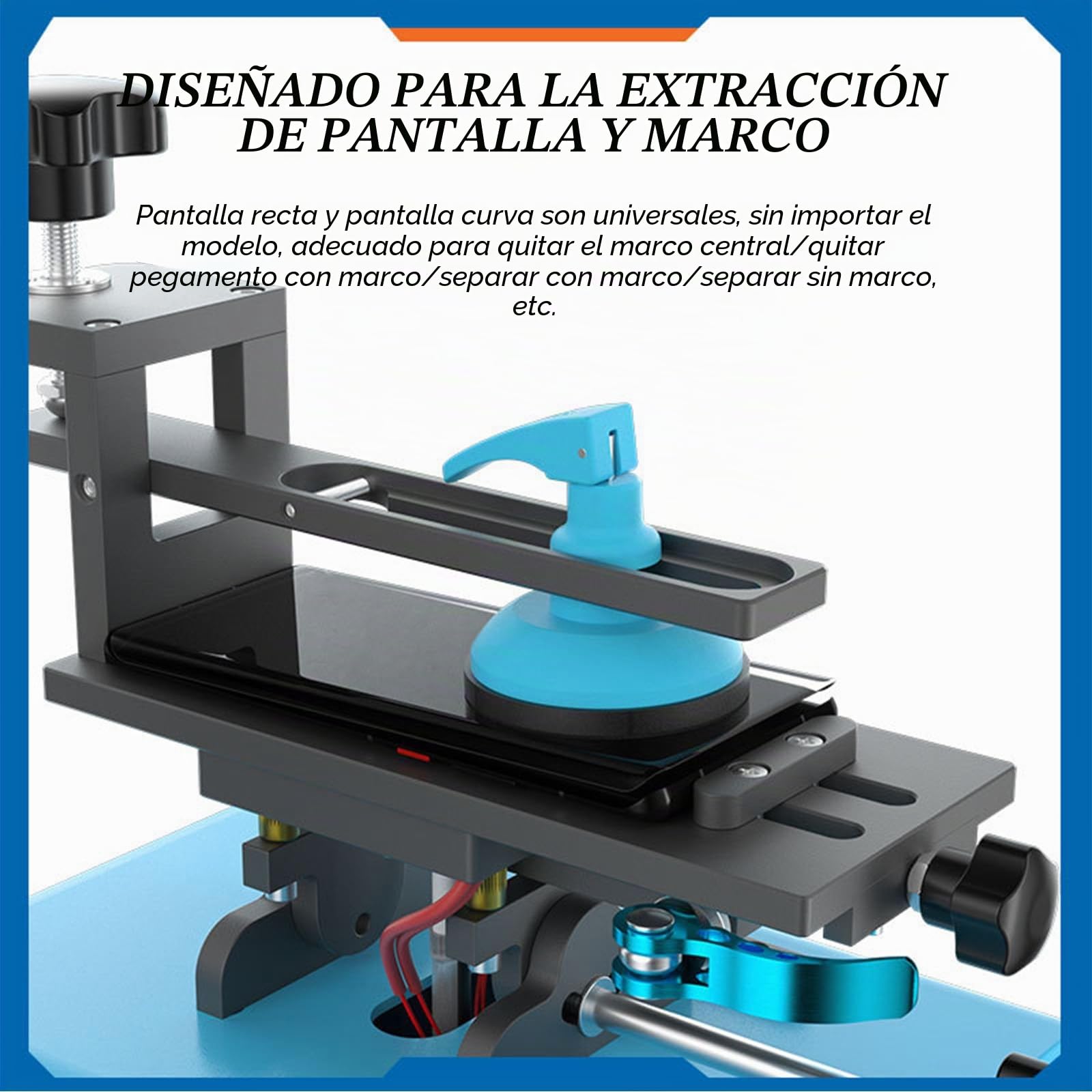 Máquina Separadora de Pantallas LCD, Equipo de Extracción de Pantallas Táctiles para Teléfonos Móviles, Herramienta de Reparación con Placa Calefactora Rápida,220V