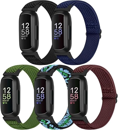 Bcuckood Compatible con Fitbit Inspire 3Inpsire 2InspireInpsire HRAce 2Ace 3 bandas, pulsera elástica ajustable de repuesto para mujeres, hombres, Bcuckood Compatible con Fitbit Inspire 3Inpsire 2InspireInpsire HRAce 2Ace 3 bandas, pulsera elástica ajustable de repuesto para mujeres, hombres,