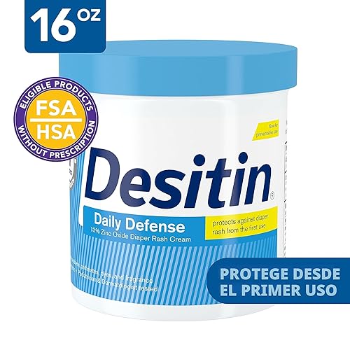 Miniatura 2 de Desitin Crema para aliviar rápidamente la irritación causada por el pañal, 074300495163, Ivory, 1, 1