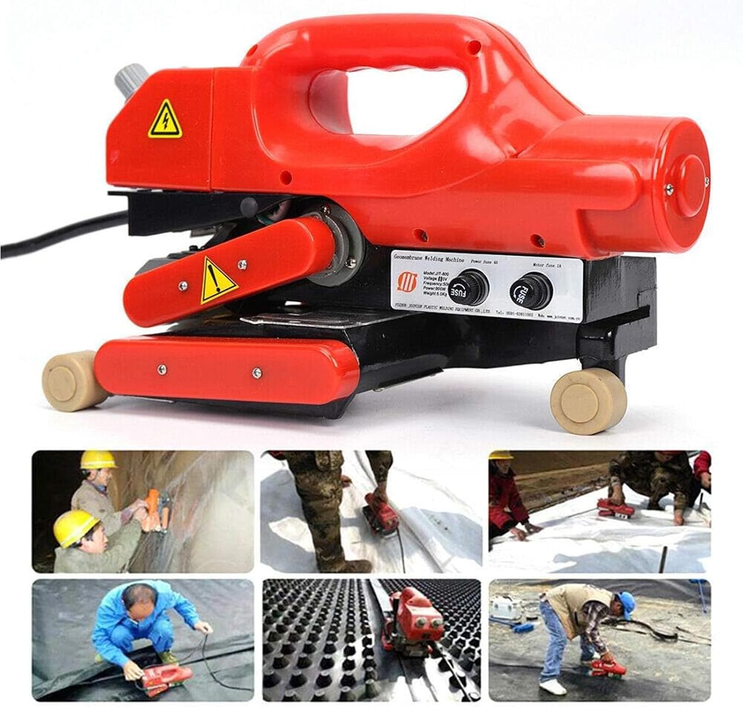 Geomembrane Welding Machine,Membrane Hot Wedge Welder,HDPE Sheet Plastic Liner Welder PVC Film Sealing Machine