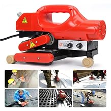 Geomembrane Welding Machine, Membrane Hot Wedge Welder, HDPE Sheet Plastic Liner Welder PVC Film Sealing Machine, for Transportation, Construction