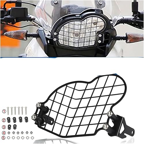 Miniatura 7 de Para BM-&W G650GS G650 G 650 GS 650GS SertaoXCHALLENGEXCOUNTRYXMOTO Protector de faro delantero de motocicleta, cubierta de rejilla para faros