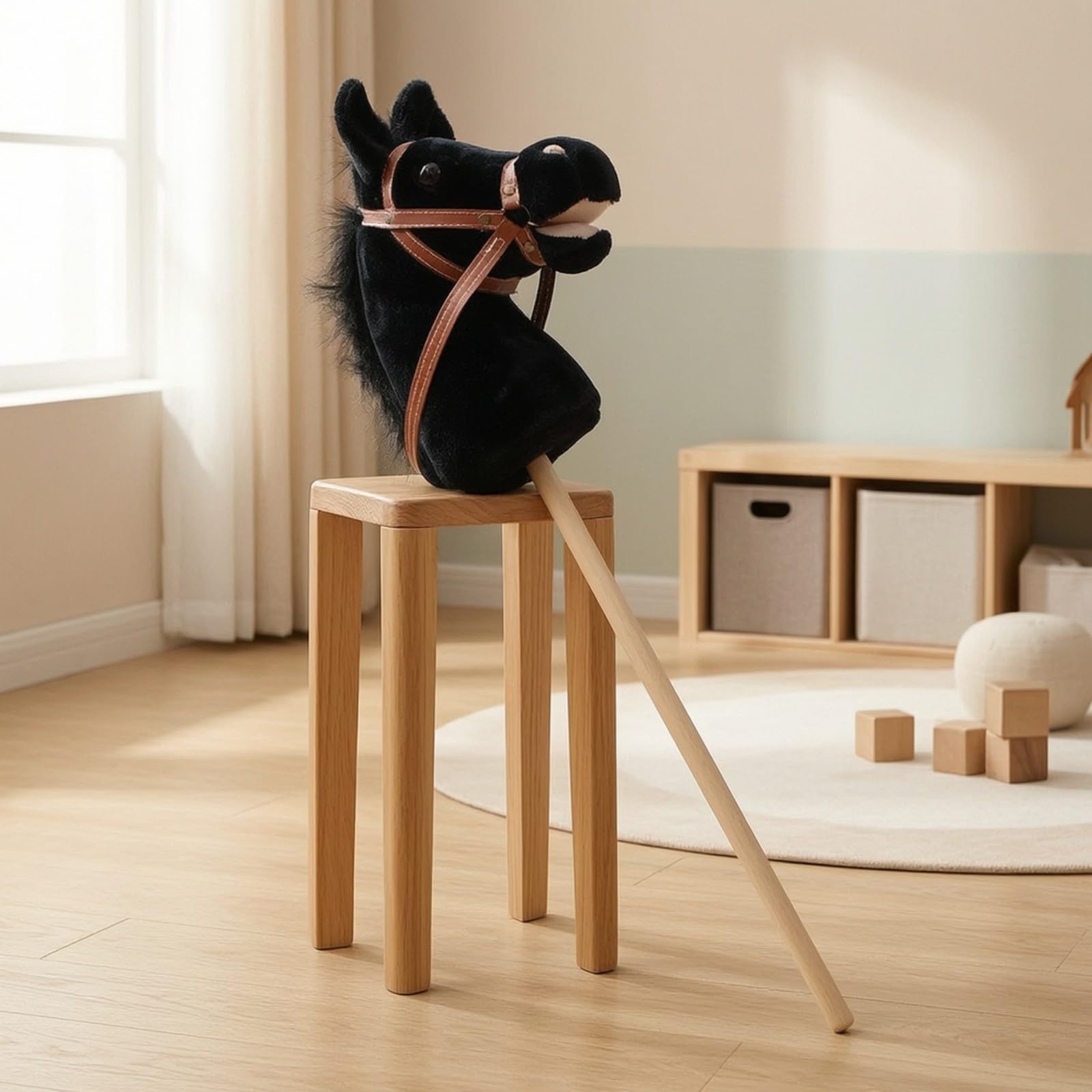 Giocattolo di Peluche Morbido di Peluche Bastone per Giochi al Chiuso, Non Rimovibile