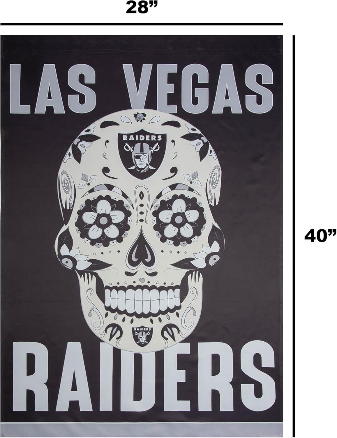 NFL Double Sided Team Logo Vertical Flag (40" x 28")