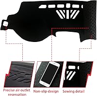Vista 2 de Tapete para salpicadero con cubierta de tablero de instrumentos, antideslizante, personalizado, compatible con Cadillac CTS 2008-2013, protector