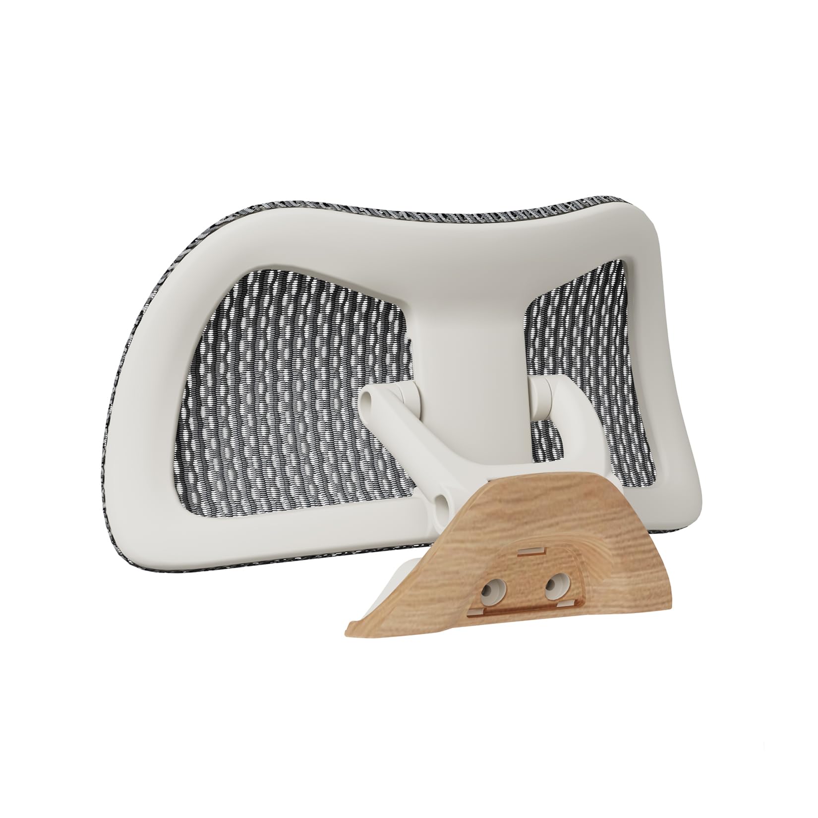 ELABEST X100 Headrest, Nylon Headrest with 3-D Adjustment (Foggy Morning)