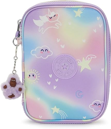 Vista 24 de Kipling Sabian - Minibolsa bandolera estampada, Negro, 1 Unidad (Paquete de 1)