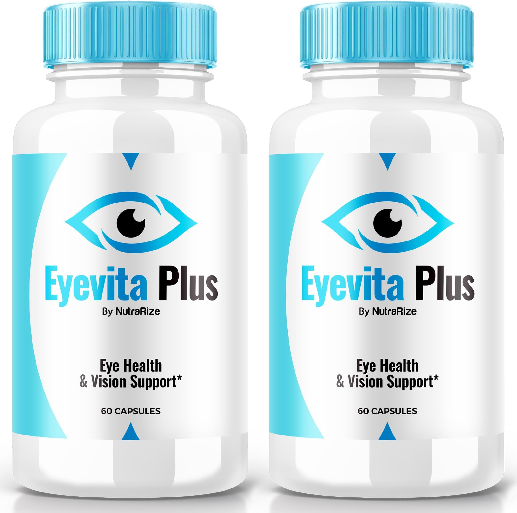 (2 Pack) Eyevita Plus - Comprehensive Support for Your Eyesight, Eyevita Plus Advanced Eye Nutrition, Eye Vitamins, All Natural Eye Health Formula, Eye Vita Plus Multivitamin Reviews (120 Capsules)
