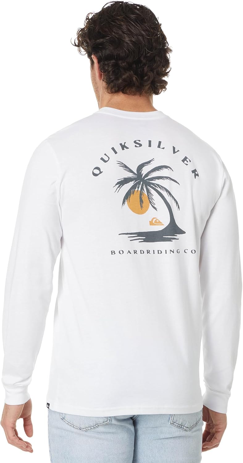 Quiksilver Men's Palm Island Long Sleeve Screen Tee