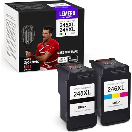 Amazon.com: CMTOP Cartucho de tinta de repuesto compatible para cartuchos  de tinta Canon 245 y 246, para Canon PIXMA MG2522 MG2520 MX490 MX492 MG2920  MG2922 IP2820 TS3122 MG2420 MG2922 impresora, 1 negro +