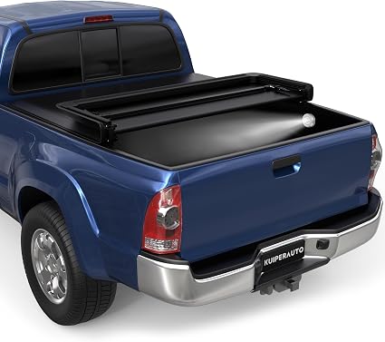 Copertura per Cassone Retrattile 1704 x 1656 mm Copertura Cassone Avvolgibile per Camion, Letto Ford F-150 Styleside 2009-2024, PVC Morbido, Copertura per Cassone Avvolgibile per Accesso a Letto | IT