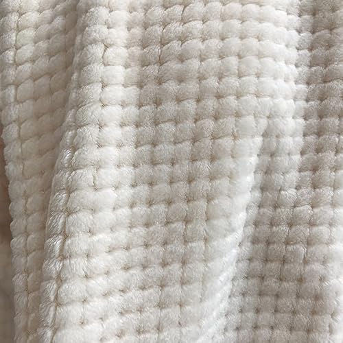 Miniatura 4 de Manta de franela ligera y súper suave, manta de felpa para sofá y cama, lujosa, cálida y acogedora para todas las estaciones