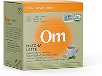 Vista 11 de OM MUSHROOM SUPERFOOD Coffee Latte Blend – Polvo funcional de hongos con melena de león, Cordyceps, Reishi y Chaga – Energía, Enfoque y Claridad