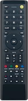 Replaced Remote Control fit for HANNSPREE LCD LED TV 098GRABD3NEHSJ | 098GR7BD1NEHSJ HSG1075 HSG1141 HSG1114 HSG1076 ST288 SV19LMMB SV22LMMB SV28LMMB SV32AMUB SV32LMNB SV42LMNB SV42LMUB SV25LMMB