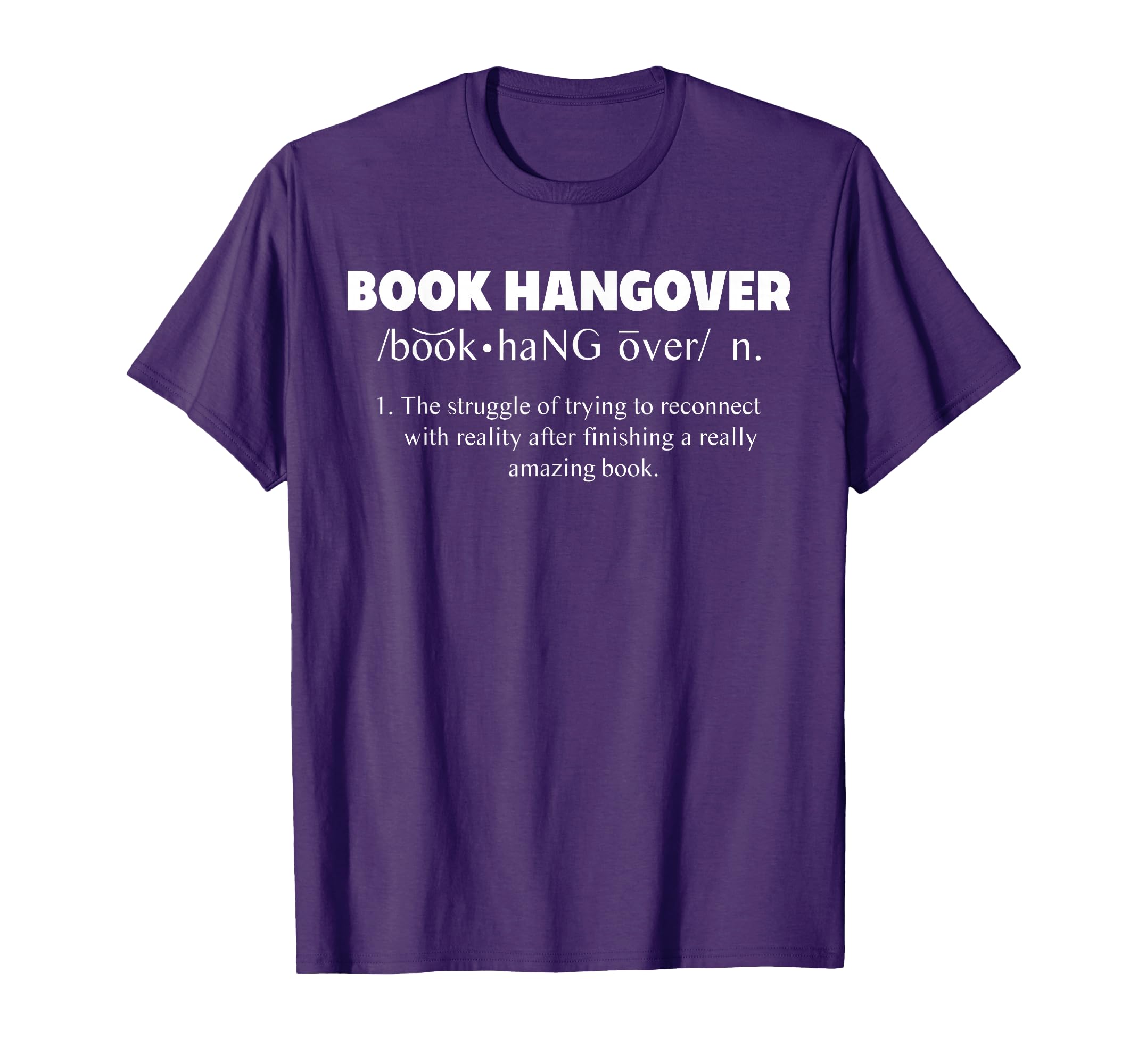 Book Hangover Definition T-Shirt T-Shirt