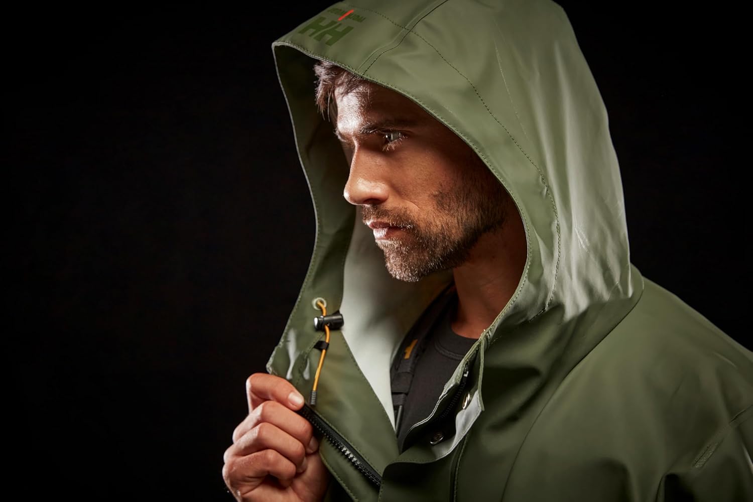 Helly Hansen Storm Rain Jacket for Men - PVC Shell Waterproof Rain Coats for Men - Neoprene Cuffs Workwear Jacket - Image 2