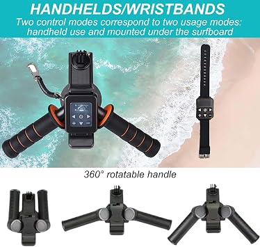 Underwater Scooter, Maximum Depth: 40M,Handheld Pool Scooter,Removable 360 Rotatable Handle,for Surfing/Swimming