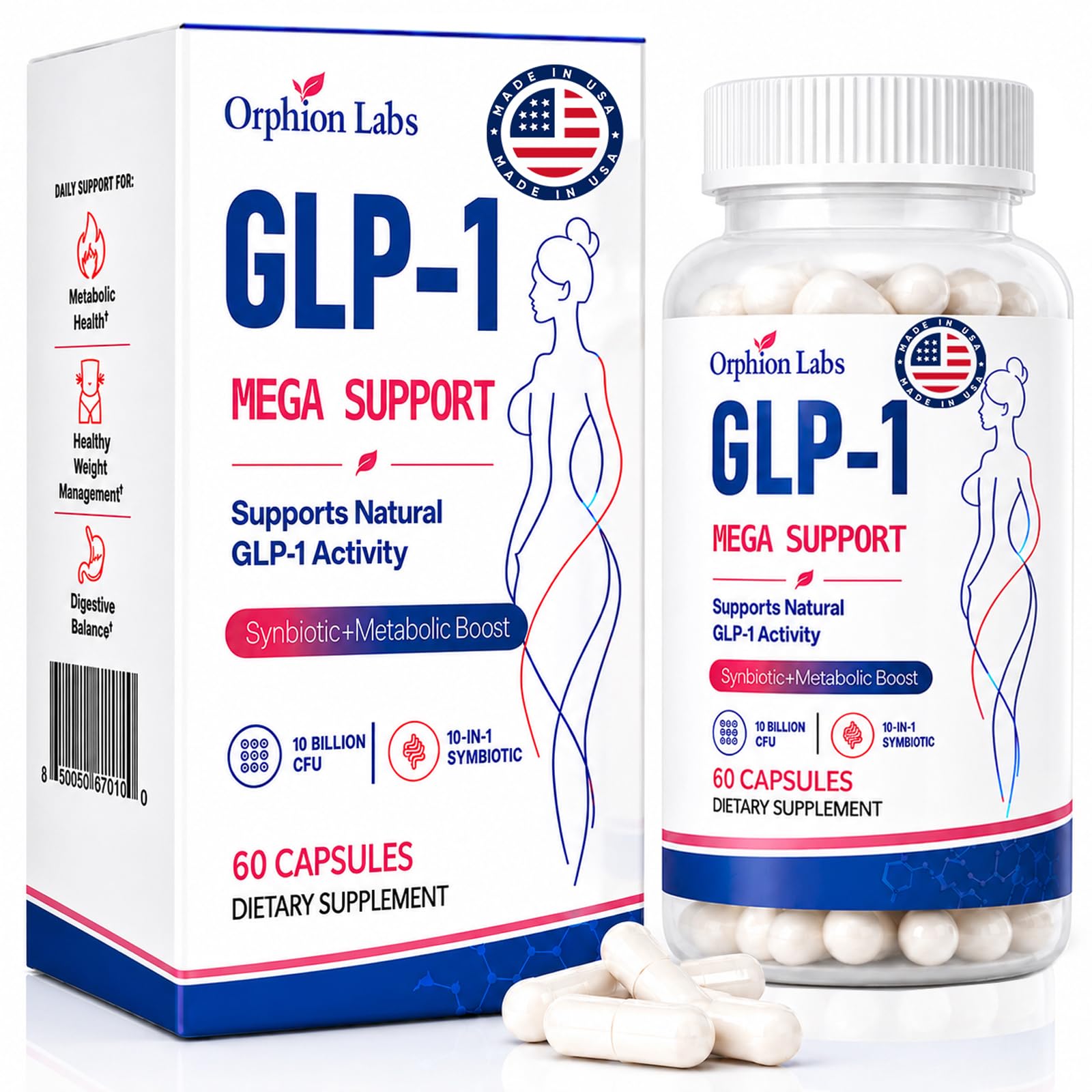GLP-1 for Weight Loss Supplement,Appetite Suppressant for Weight Loss Caps
