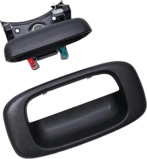 Premium Tailgate Handle Latch and Bezel Trim with Rod Clips