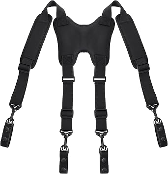 MELOTOUGH Tactical Suspenders For Duty Belt Police Suspenders 1.5 inch Police Suspenders for Law Enforcement Duty Belt