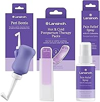 Vista 8 de Lansinoh Paquetes de terapia posparto caliente y fría, recambio de funda desechable, 24