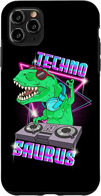 Amazon Co Jp Iphone X Xs T Rex Dj 恐竜ディスク ジョッキーハウス テクノ音楽祭 スマホケース Electronics