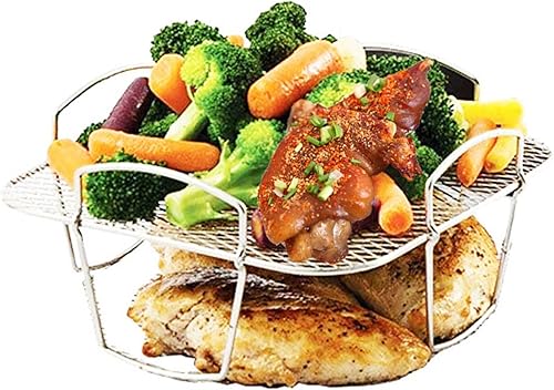 Miniatura 3 de Estante para freidora de aire, soporte para freidora de aire Ninja, deshidratador de capas, estante para tostadas, accesorios para freidora de aire