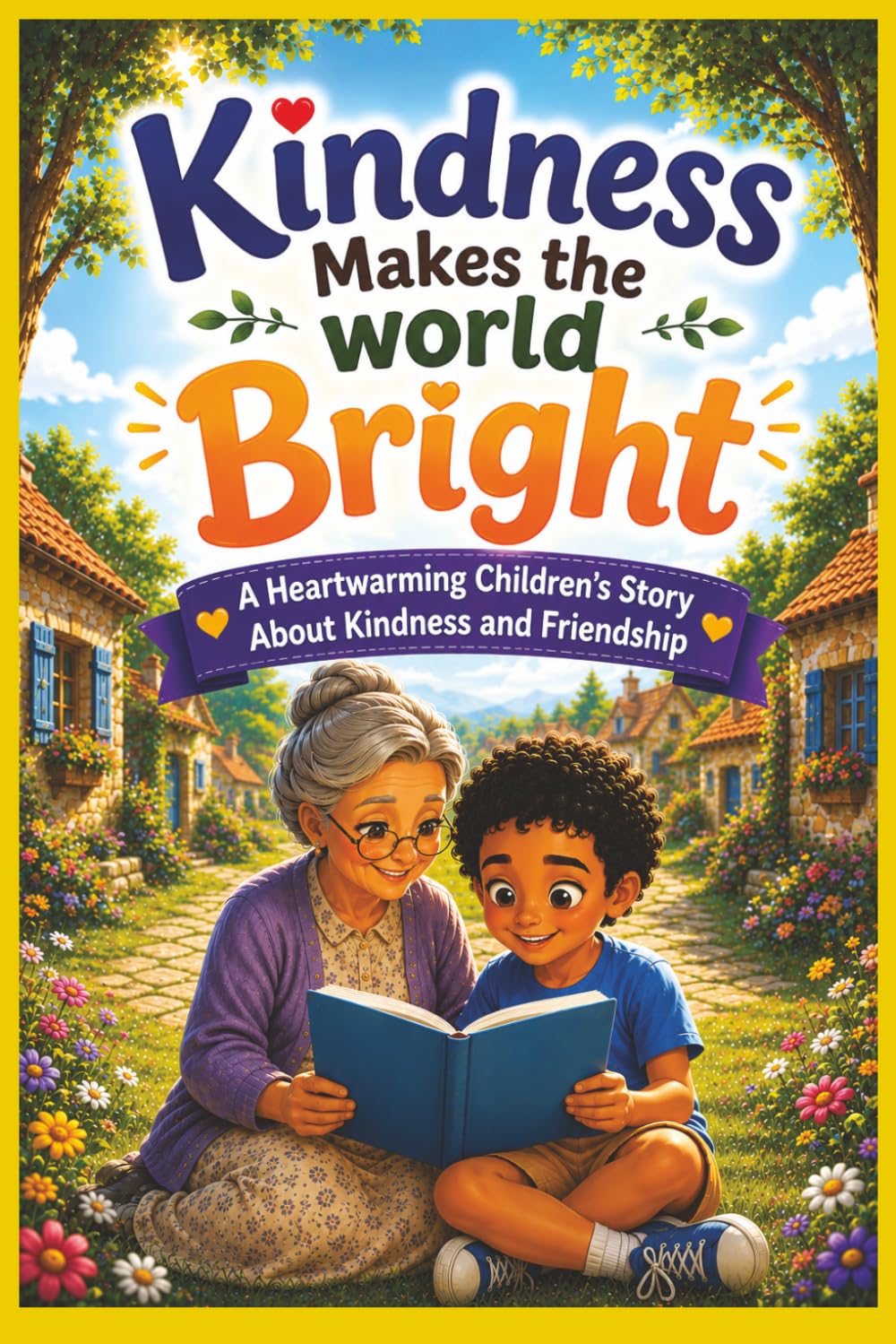 Kindness Makes the World Bright: A Heartwarming Children's Story About Kindness and Friendship for Early Readers | Beautifully Illustrated for Bedtime, Classroom Read-Alouds, and Gift Giving