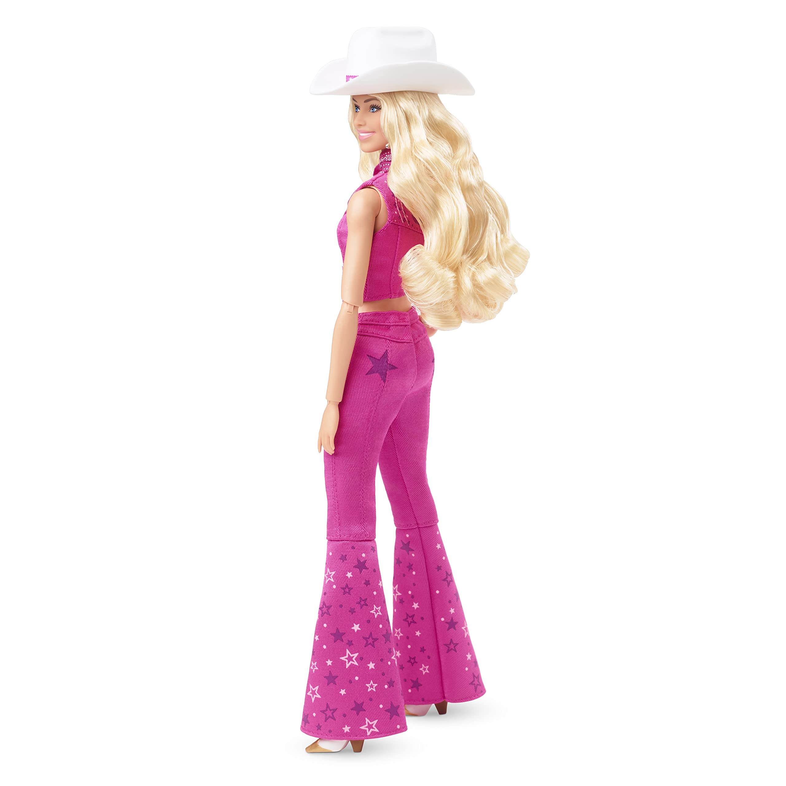 Barbie The Movie - Margot Robbie Muñeca Signature Coleccionable de la película Look Vaquero Rosa, Juguete de colección, Regalo +3 años (Mattel HPK00)