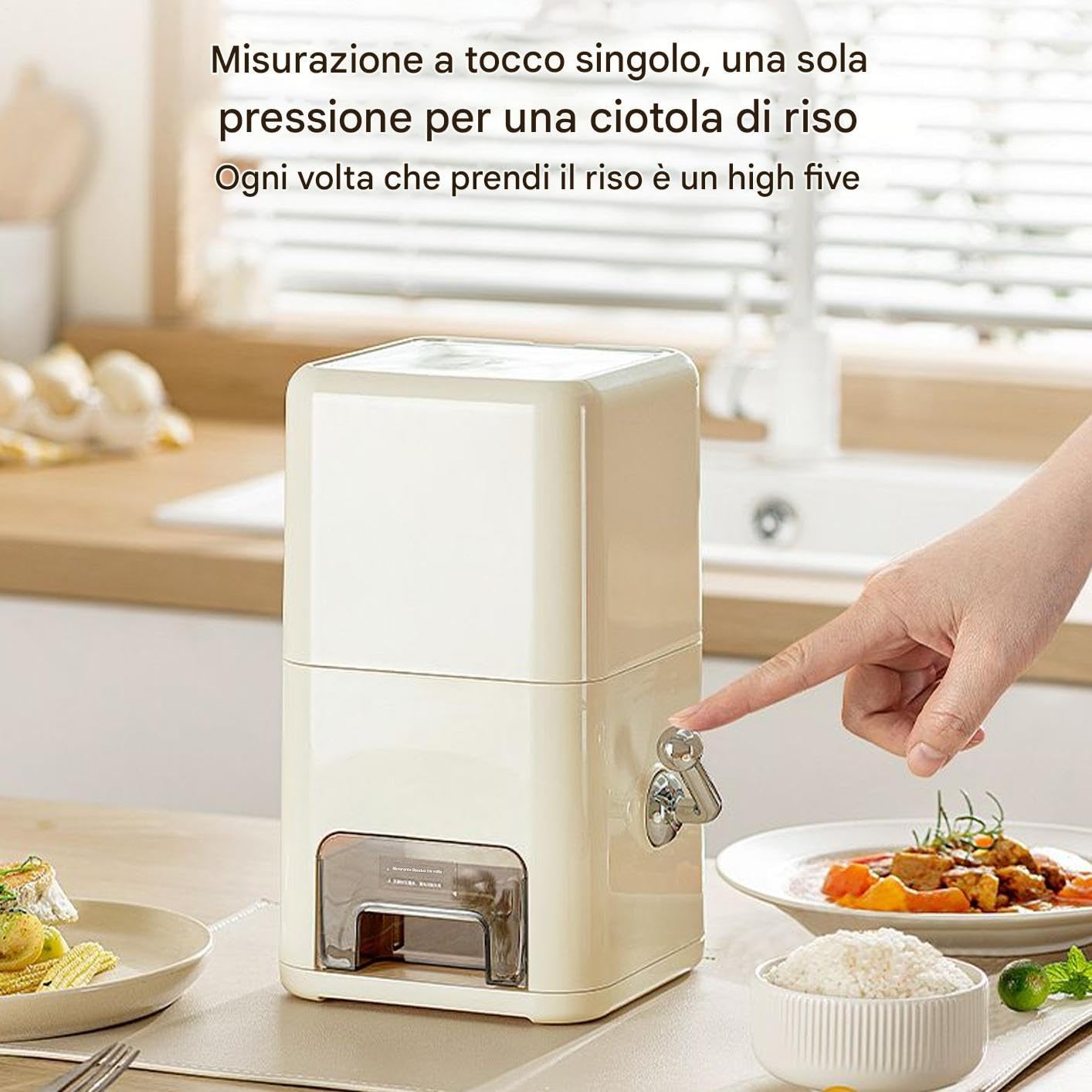 Contenitore Per Riso Secchio Ermetico A Tenuta Stagna, Scatola Per Alimenti