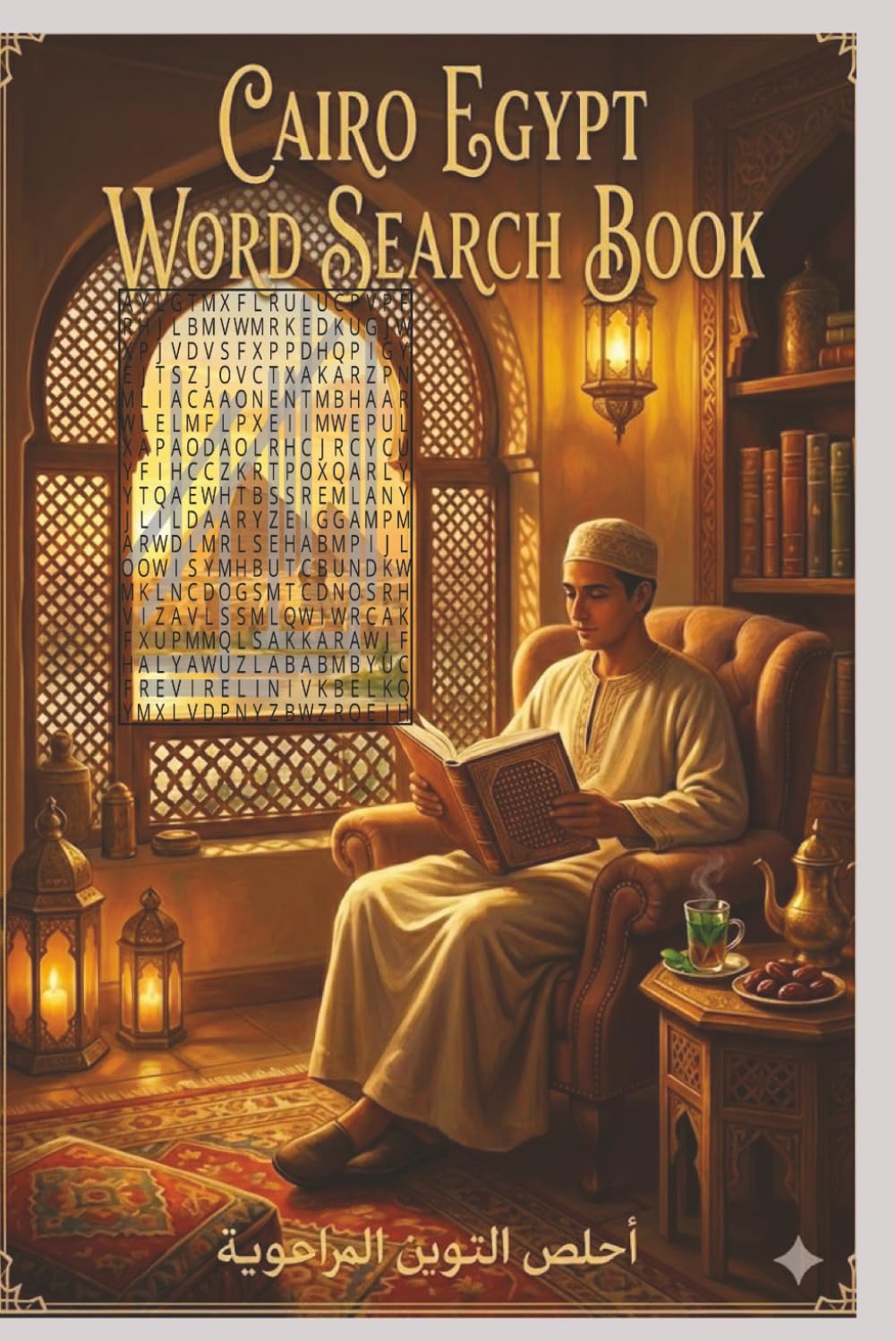 Cairo Egypt Word Search Book: Journey Through Cairo | 50 Word Search Puzzles with 600 Words | A Compact 6x9 Guide to Pharaohs, Pyramids, and Culture for All Ages