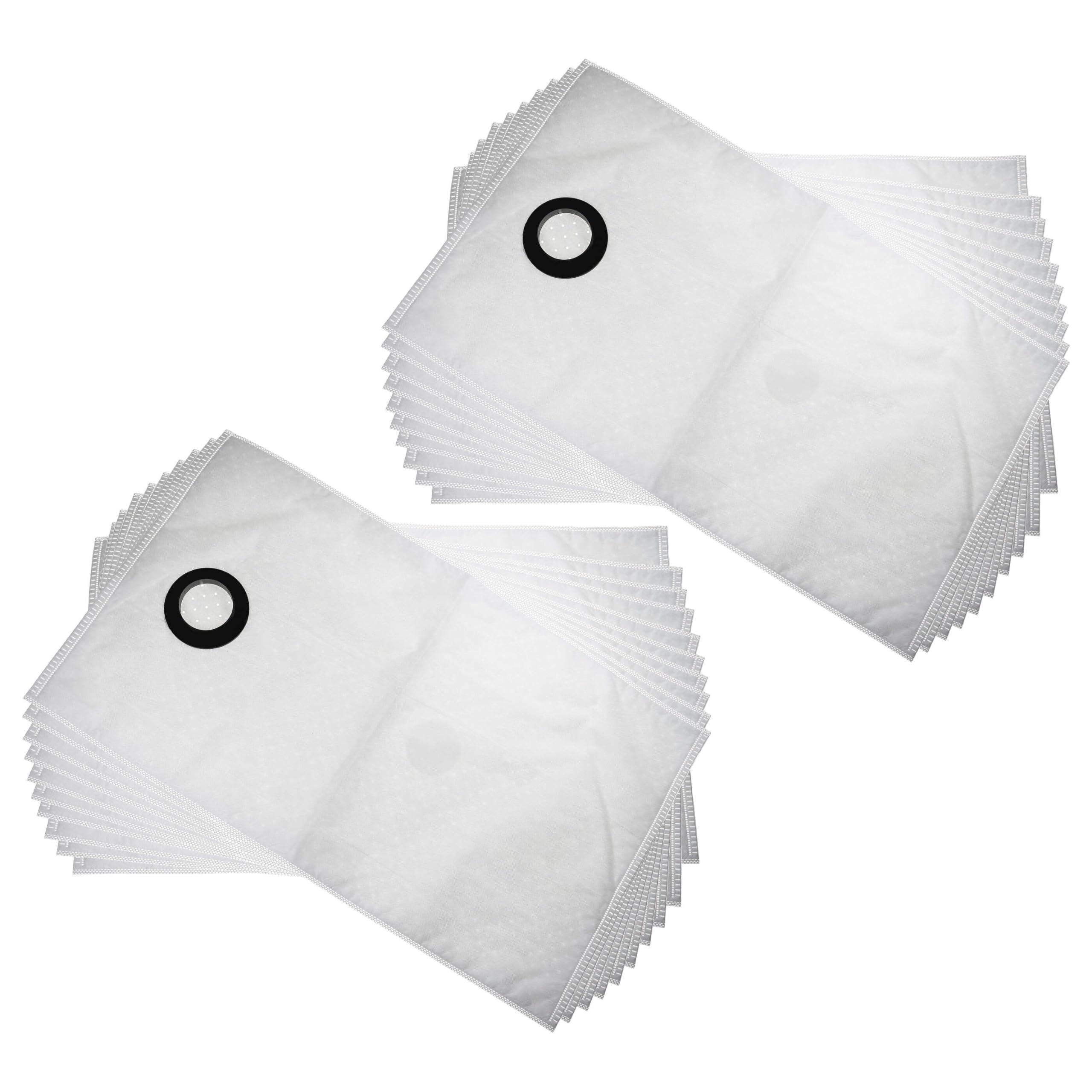 vhbw 20x bolsa compatible con Makita 440 | 445 aspiradora - 45 cm x 33 cm blanco